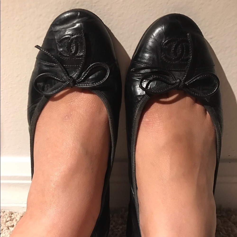 Classic Authentic Chanel Flat.